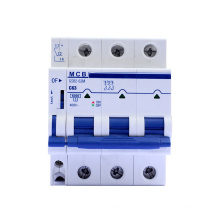 Professional Miniature Circuit Breaker Manufacturer GSB  1 Pole 1-63 Amp dc breaker  mcb mccb rccb elcb circuit breaker